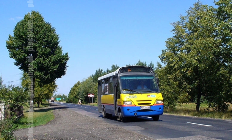 linia zastępcza 7z na ul. Dobrzykowskiej