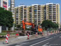 Budowa nowego przystanku w al. Jana Pawła II przy Galerii Wisła