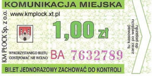 1,00 zł - ulgowy