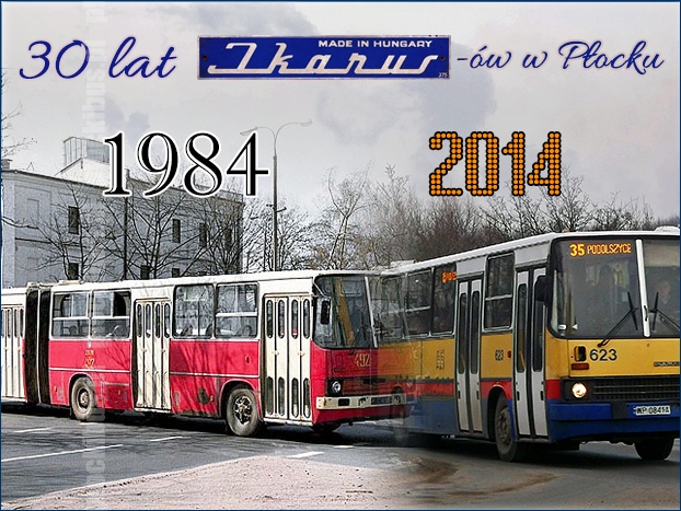 30 lat Ikarusów na płockich drogach