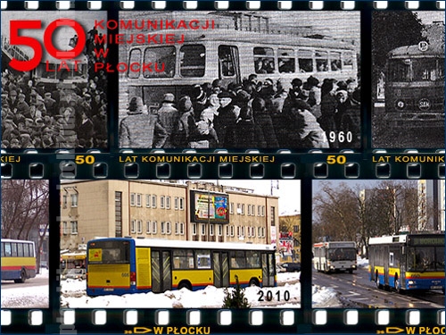 50 lat komunikacji miejskiej w Płocku 1960 - 2010