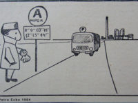 Humorystyczne spojrzenie na funkcjonowanie komunikacji i jej problemów na łamach ówczesnej prasy