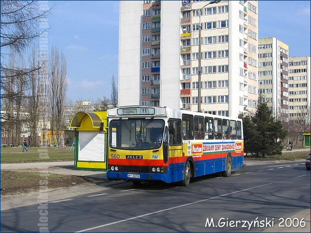 Najdłużej jeżdżąca "PRka" #560 o oryginalnym wyglądzie - skasowana w lipcu 2009 r.