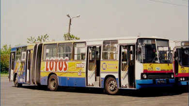 #615 - Ikarus 280.70H pochodzący z ostatniej dostawy Ikarusów do Płocka