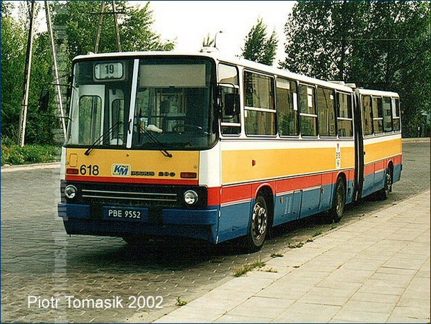 #618 - w czasach, kiedy Ikarusy na linii 19 były normą
