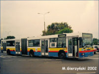 #626 - W 1996 r. kupiono pierwszy autobus przegubowy przystosowany do przewozu osób niepełnosprawnych.