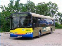 Solaris #637 w reklamie całopojazdowej