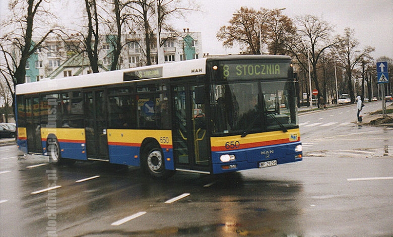 MAN #650 bez herbu i logo na burtach