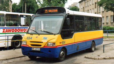 Kapena #654 na linii 25 podczas pierwszych dni eksploatacji