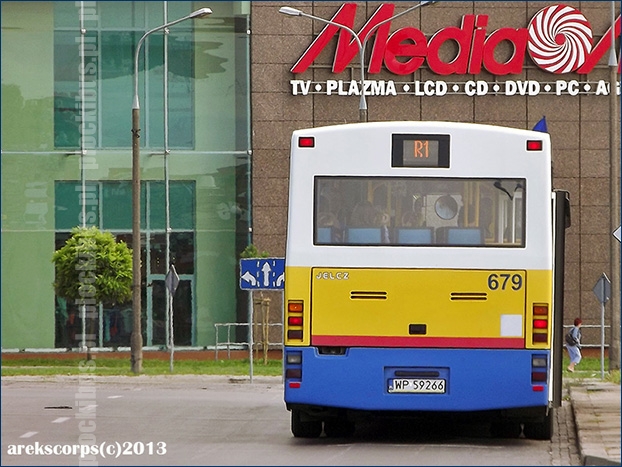 Jelcz M181MB/3 #679 obsługujący linię specjalną R1