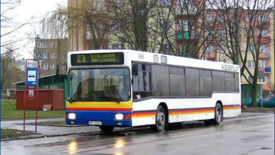 #686 w pierwszym dniu na płockich ulicach, jeszcze bez oznaczeń z przodu