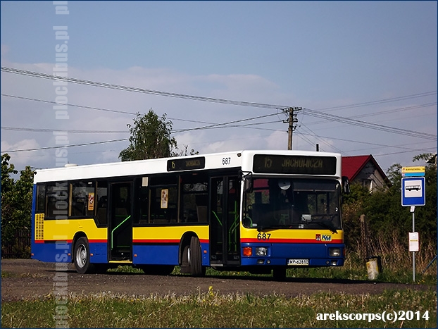 #687 w pełnym miejskim malowaniu