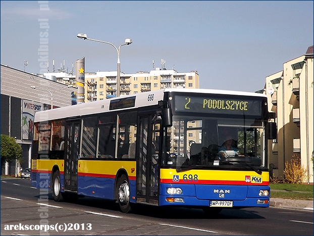 W październiku 2013 r. na ulice powrócił #698, jednak jest to zupełnie inny pojazd.