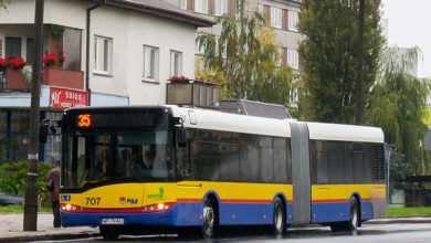 #707 - W 2009 r. na płockich ulicach pojawił się pierwszy Solaris Urbino III 18. W 2012 r. kupiono 5 kolejnych egzemplarzy - tym razem z klimatyzacją.
