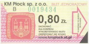 0,80 zł - ulgowy