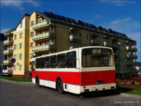 18.05.2014 r. - Jelcz oczekuje na pętli Podolszyce na przyjazd bydgoskiego brata bliźniaka