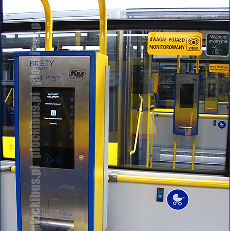 Biletomat Ticomat 8010 w nowym Solarisie