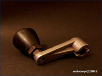 Korbka służąca do kręcenia mechanizmem ekspozytora