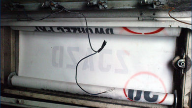 Ekspozytor boczny montowany w Jelczach i Ikarusach