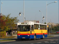 Jelcz 120M #583 był ostatnim autobusem w taborze, który posiadał filmy.