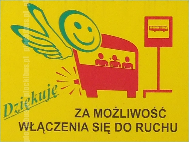 Nowe naklejki na autobusach