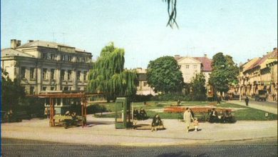 Dawny przystanek na placu Narutowicza