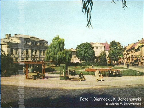 Dawny przystanek na placu Narutowicza