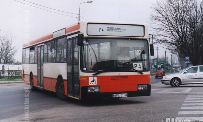 Mercedes-Benz O405 (WPL 01FW) na linii P-4