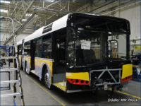 produkcja nowych solarisów dla Płocka - fabryka Solarisa