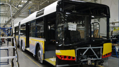 produkcja nowych solarisów dla Płocka - fabryka Solarisa