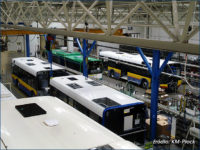 produkcja nowych solarisów dla Płocka - fabryka Solarisa