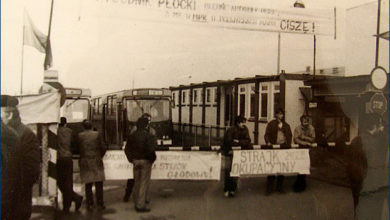 Strajk okupacyjny w MPK Płock w 1989 r.
