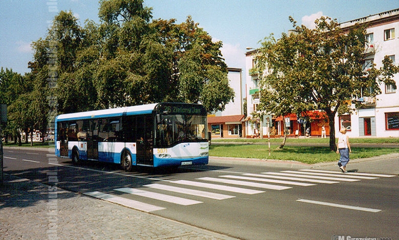 Solaris Urbino 12 z PKA Gdynia na testach w Płocku, linia nr 26