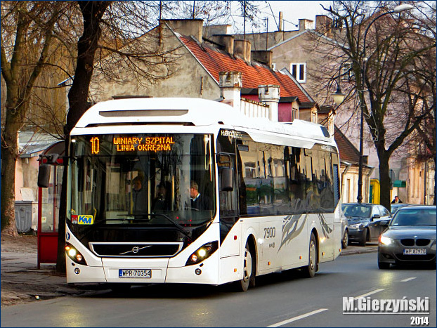 Testowe Volvo 7900 Hybrid