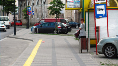 Żółta linia w zatokach