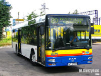 MAN #671 zaraz po przybyciu do Płocka