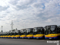 Nowe solarisy na placu zajezdni