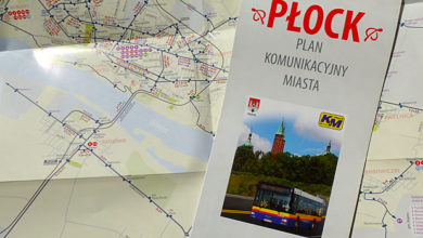 mapa komunikacyjna z 2012 r.