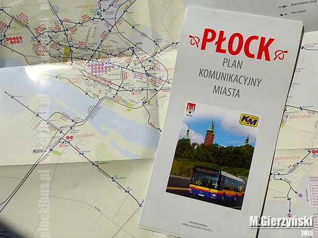 mapa komunikacyjna z 2012 r.