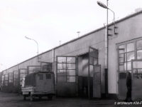 Hala serwisowo-naprawcza na terenie zajezdni przy ul. Przemysłowej