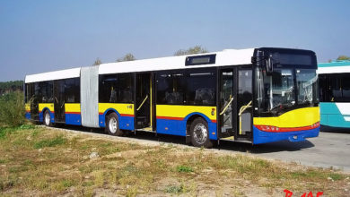 SU18 dla KM Płock na terenie fabryki Solaris Bus & Coach