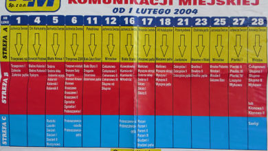 plakat z granicami nowych stref