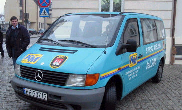 Mercedes Vito - zdjęcie z "Gazeta na Mazowszu".