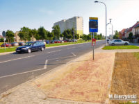 nowy przystanek "Obrońców Płocka"