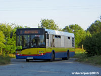 Solaris wjeżdza na pętle tymczasową przy ogrodzie OD Złote Piaski