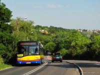 A następnie równie stromy podjazd - z katedrą w tle
