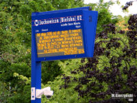 Komunikat na tablicy dynamicznej informacji pasażerskiej