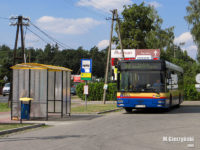 Autobus linii 30 na pętli "Słupno, zajazd"