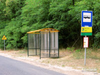 Nowa wiata na przystanku "Słupno, pocztowa"