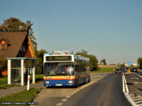 Linia 34 wraca już do Płocka drogą wojewódzką po wyjeździe ze Strożewka